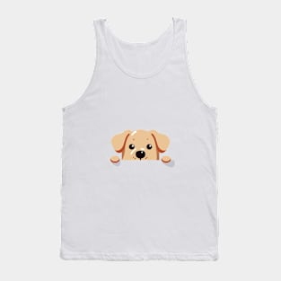 Peeking Dog Tank Top